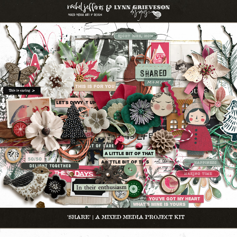 Share Mixed Media Project Kit - Image 3