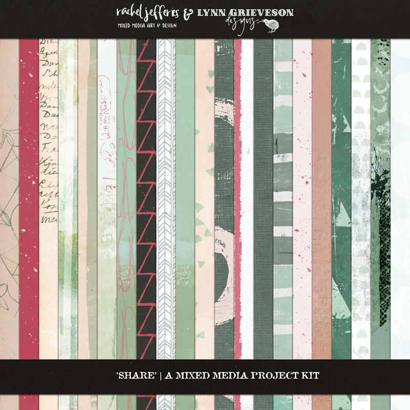 Share Mixed Media Project Kit - Image 2
