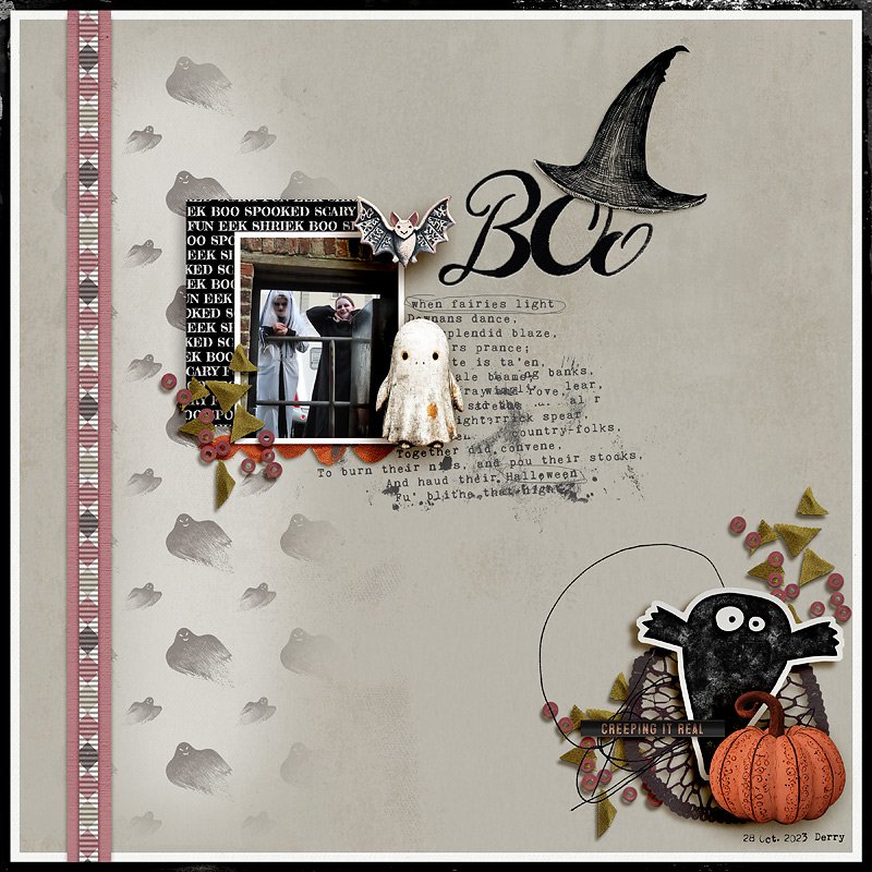Spooked Digital Scrapbooking Kit by Lynn Grieveson - Image 4