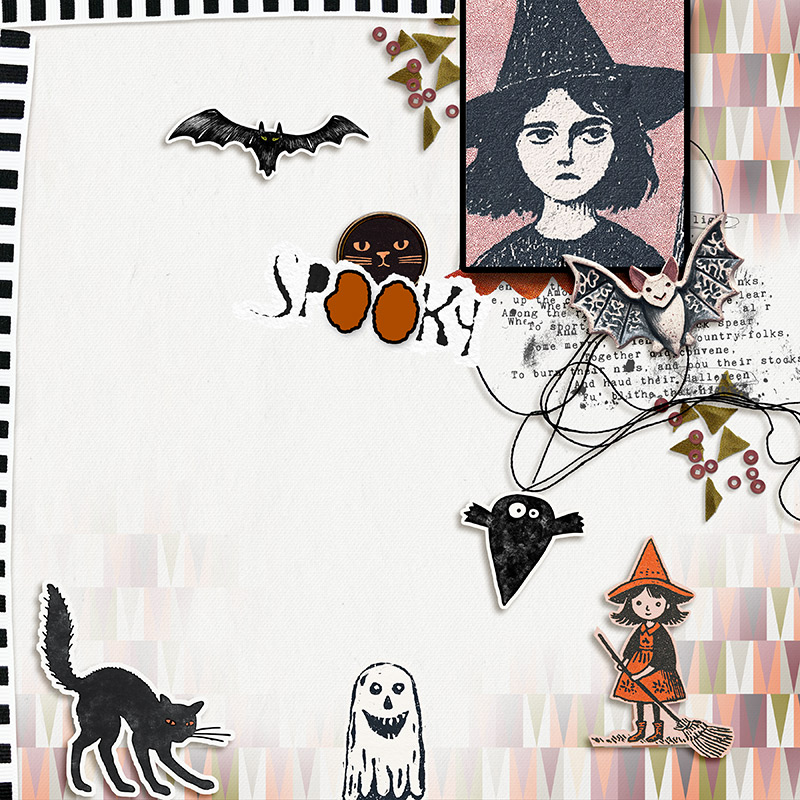 Spooked Digital Scrapbooking Kit by Lynn Grieveson - Image 6