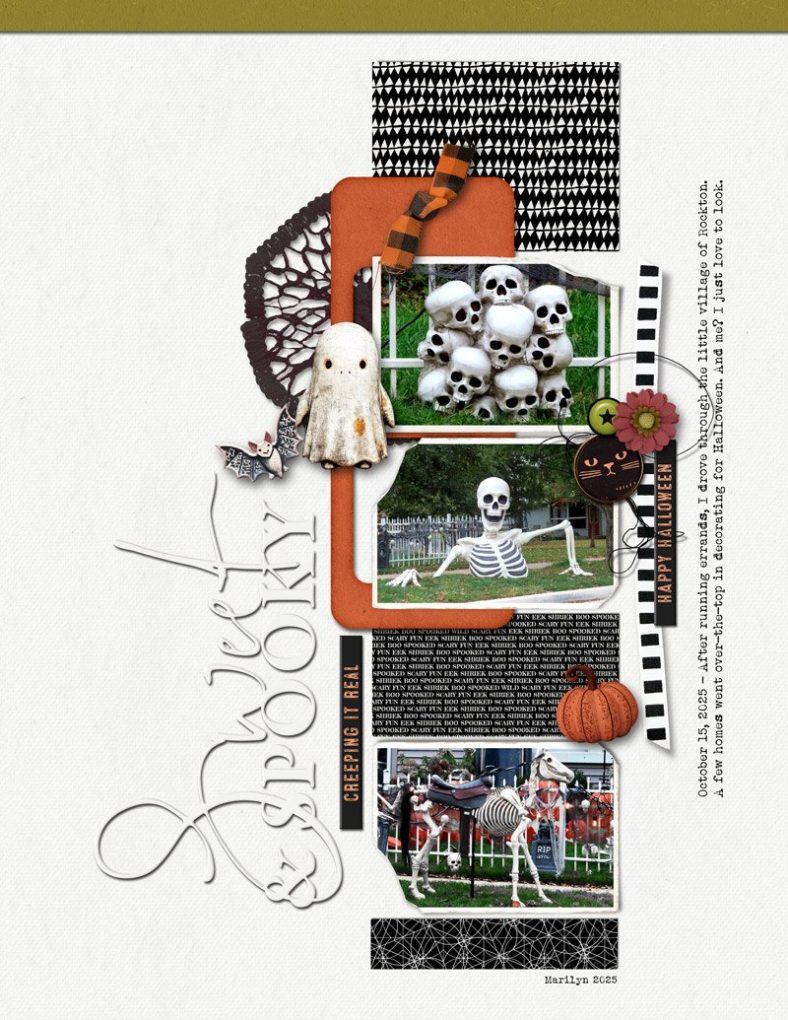 Spooked Digital Scrapbooking Kit by Lynn Grieveson - Image 14
