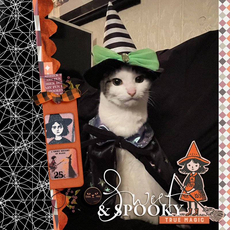 Spooked Digital Scrapbooking Kit by Lynn Grieveson - Image 16