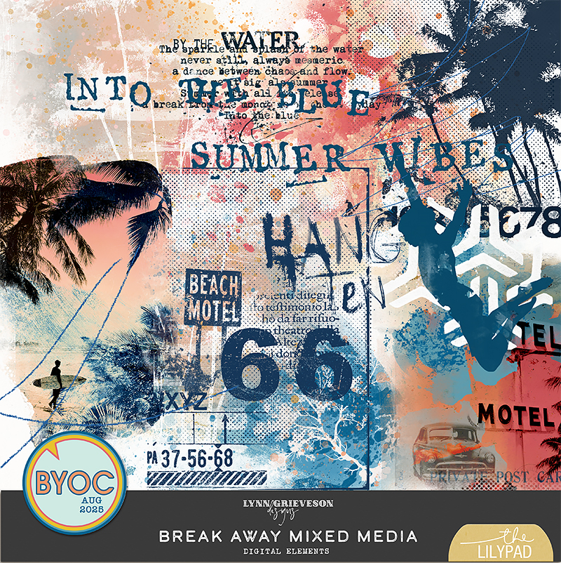 Break Away Mixed Media by Lynn Grieveson