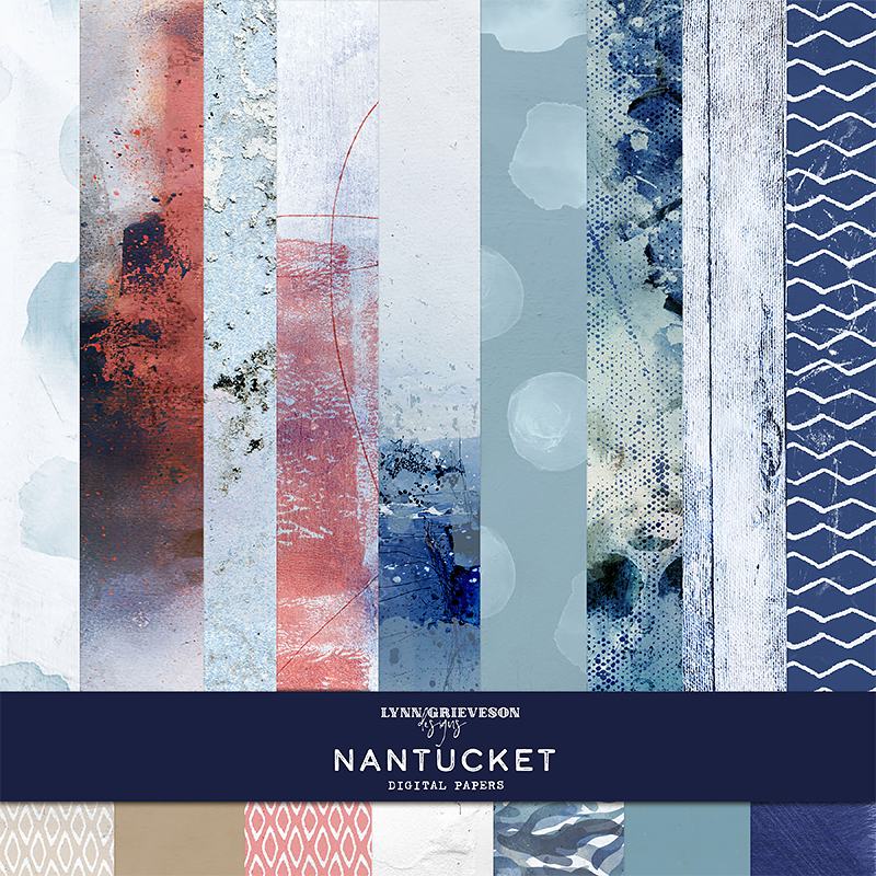 Nantucket Digital Scrapbooking Collection by Lynn Grieveson - Image 7