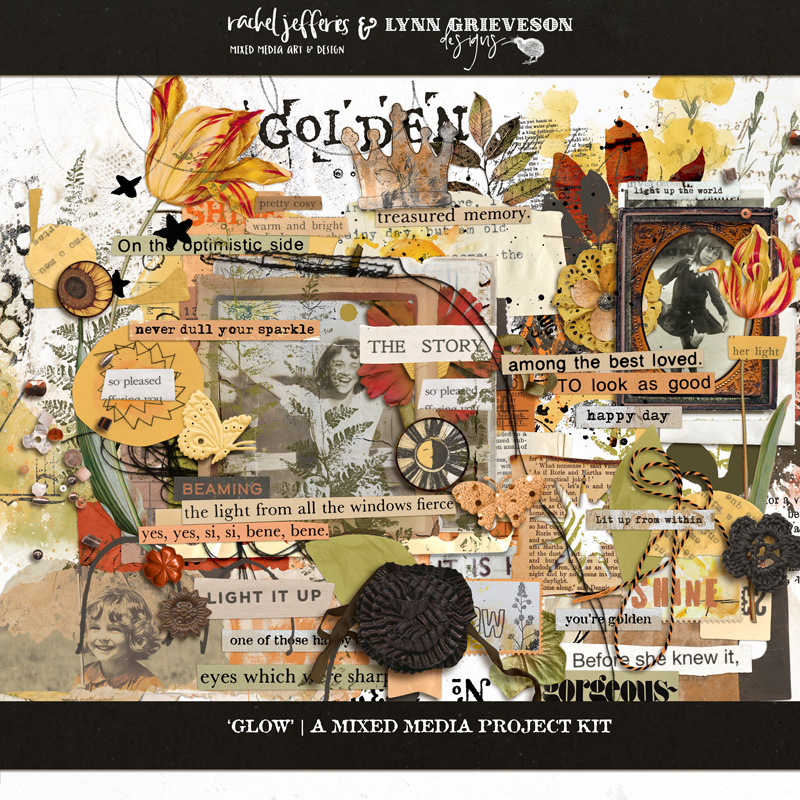 Glow Mixed Media Project Kit - Image 3