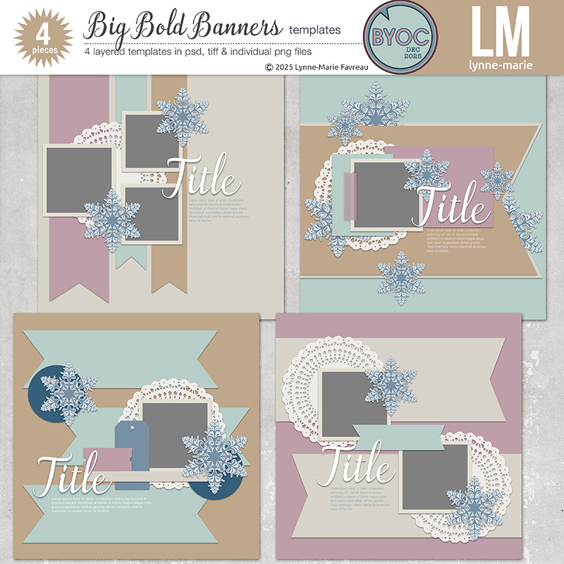 Big Bold Banners Templates