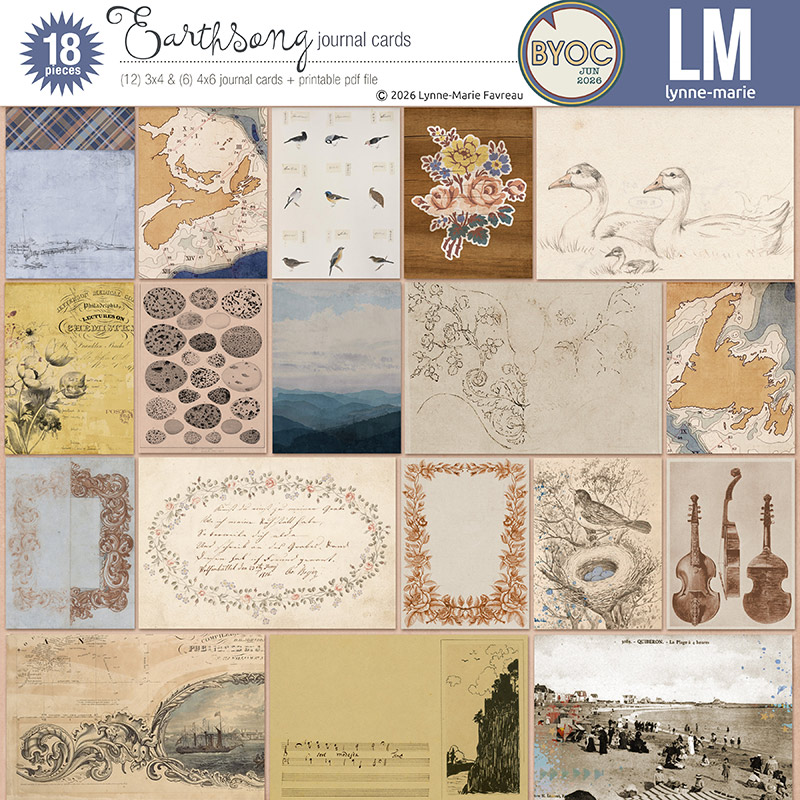 Earthsong journal cards