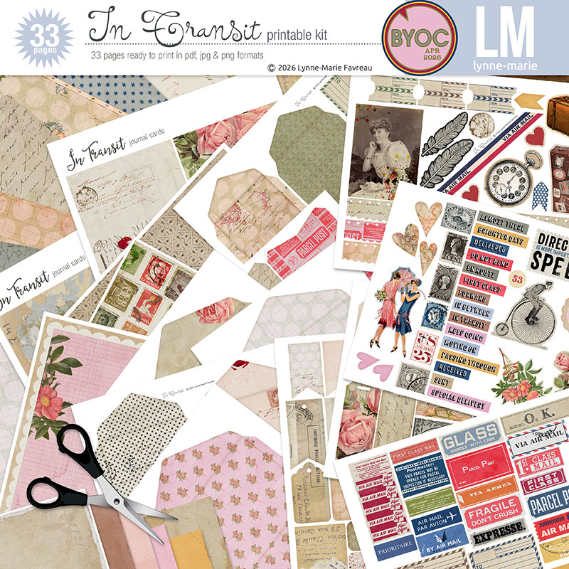 In Transit printable kit