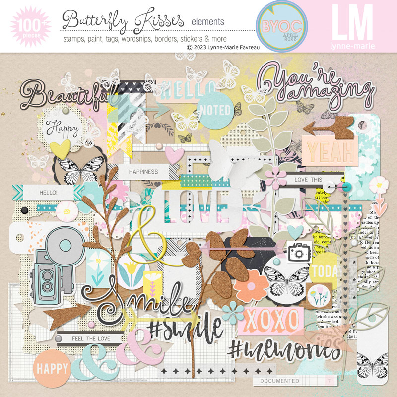 Butterfly Kisses elements