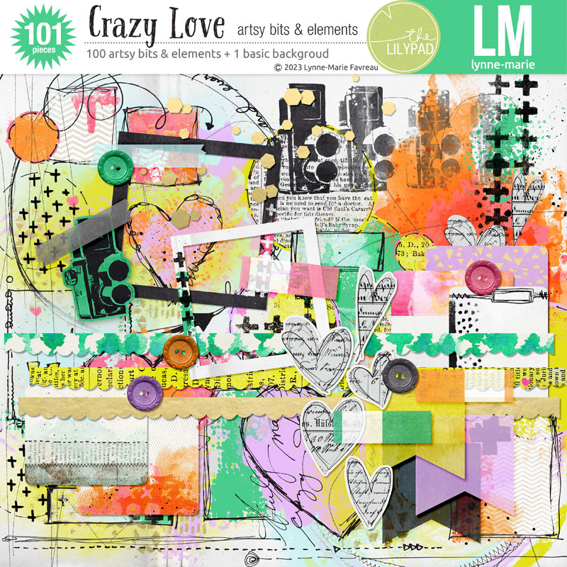 Crazy Love artsy bits