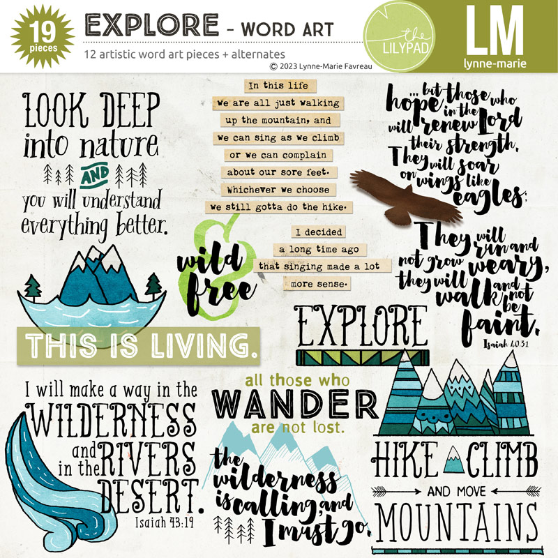 Explore word art
