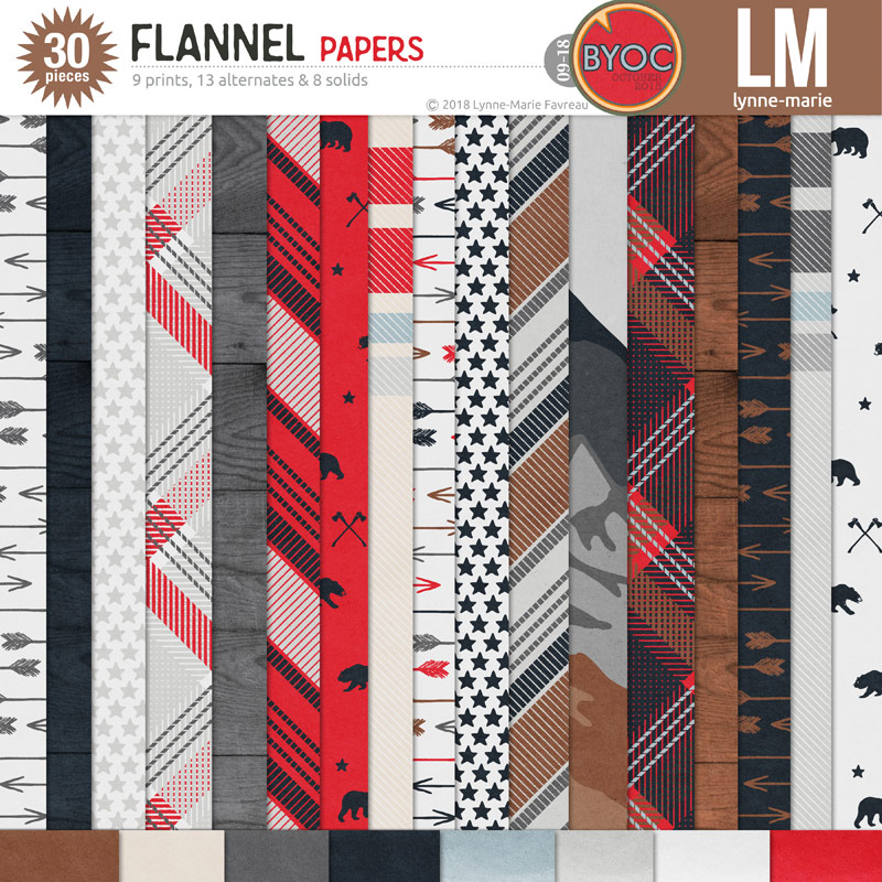 Flannel papers