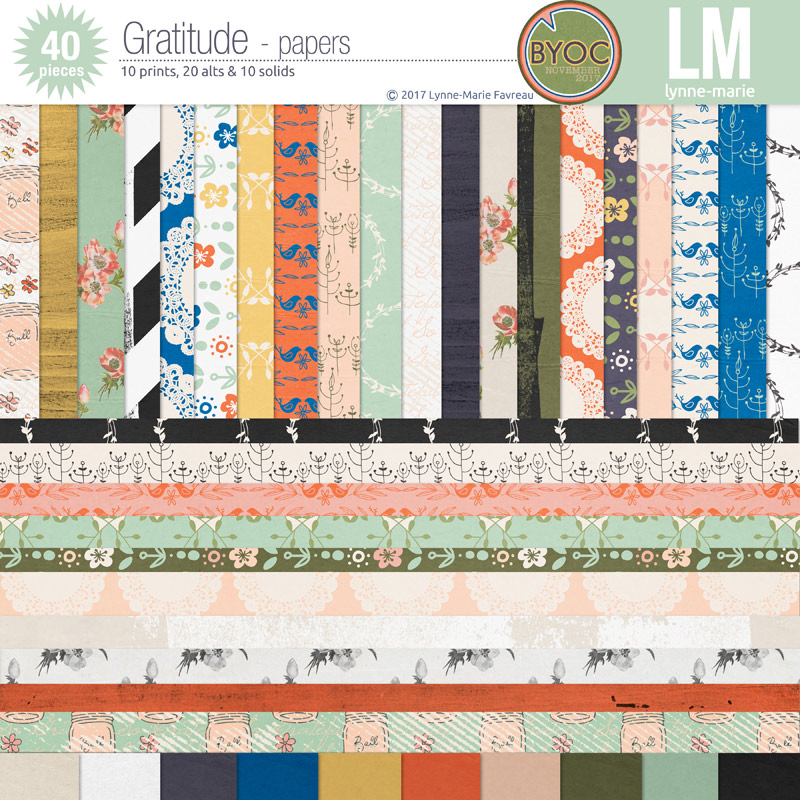 Gratitude papers