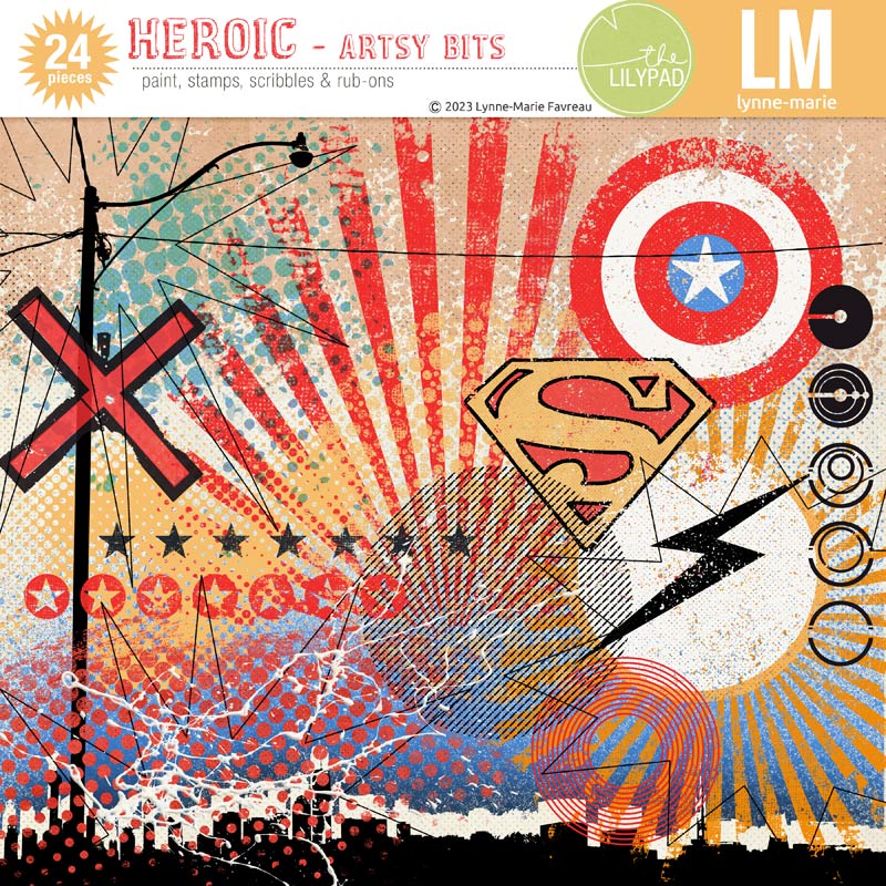 Heroic artsy bits
