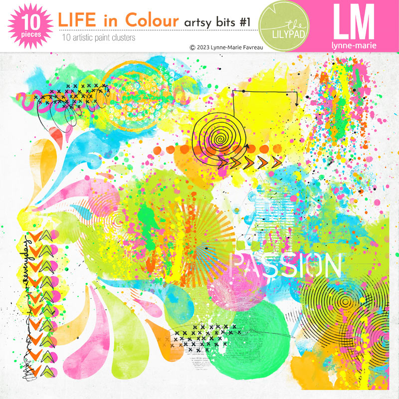 LIFE in Color artsybits #1