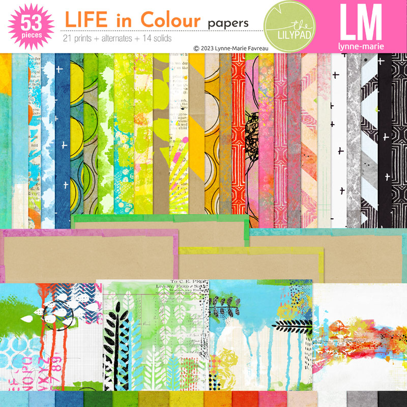 LIFE in Color papers