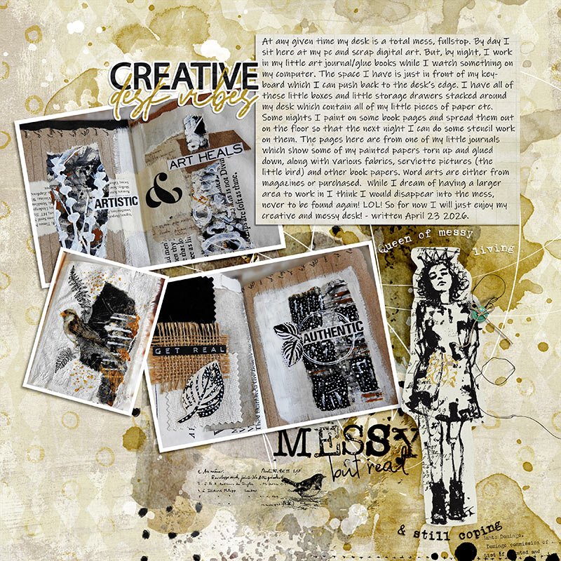 Messy [mini] by Pixel Giraffe Design - Image 6