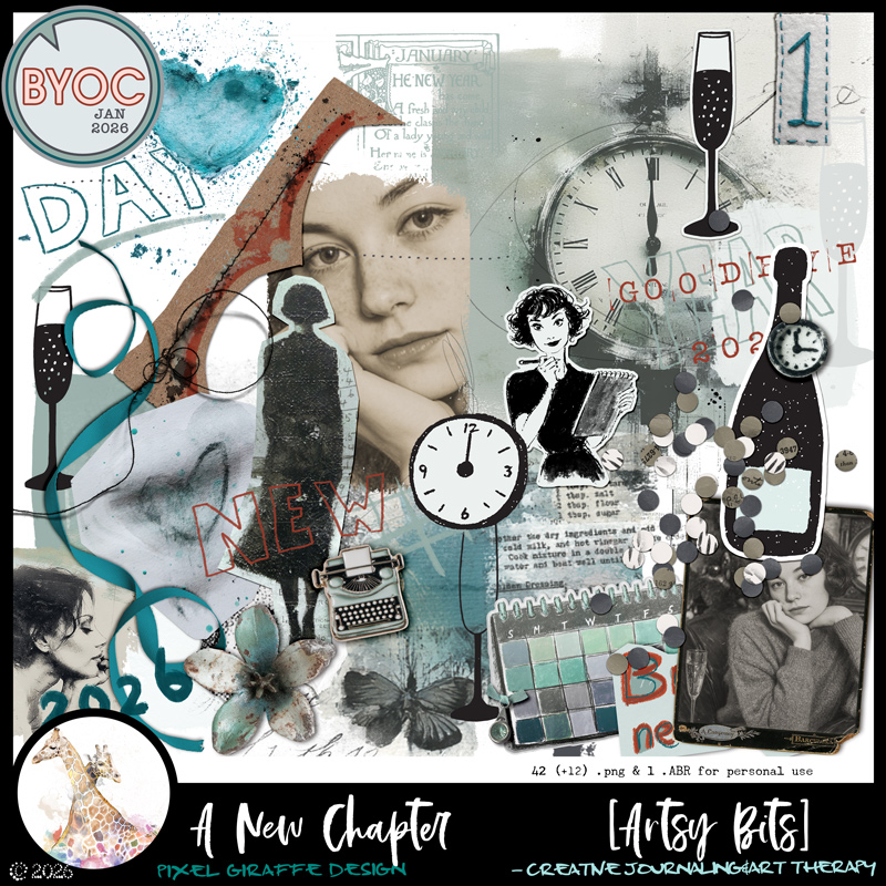 A New Chapter [Artsy Bits] by Pixel Giraffe Design