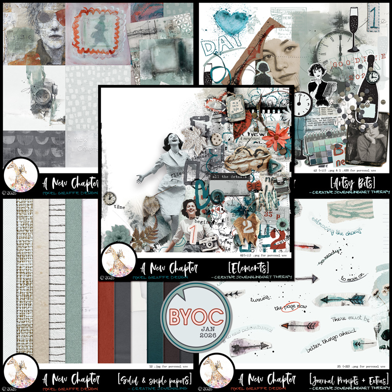 A New Chapter [Collection] by Pixel Giraffe Design