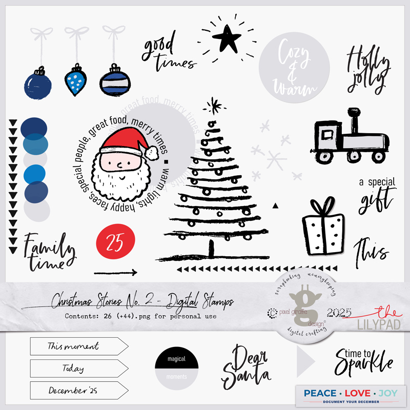 Christmas Stories No. 2 [Digital Stamps]