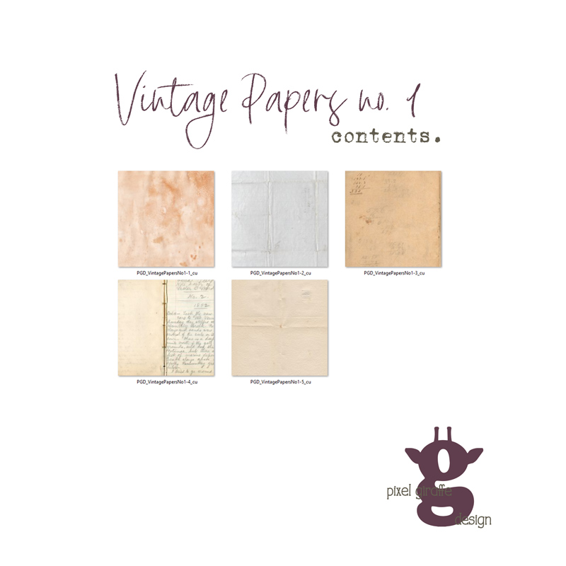 Vintage Papers No 1 [CU] - Image 2