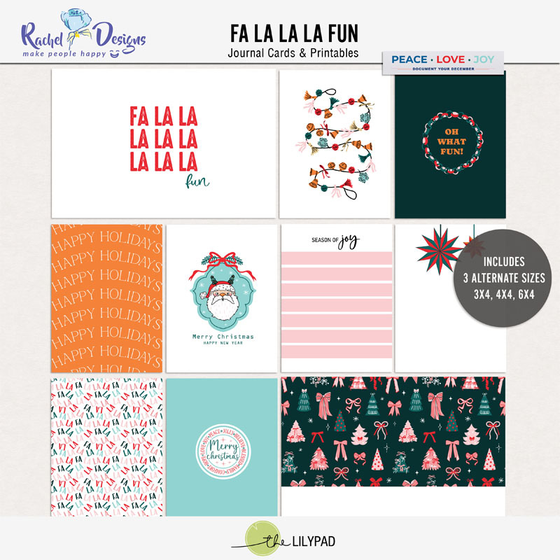 Fa La La La Fun | Pocket Cards