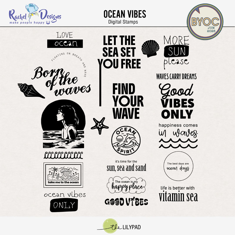 Ocean Vibes | Stamps