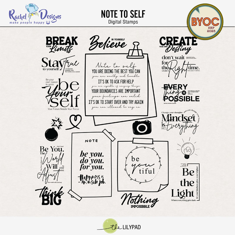 Note To Self | Stamps