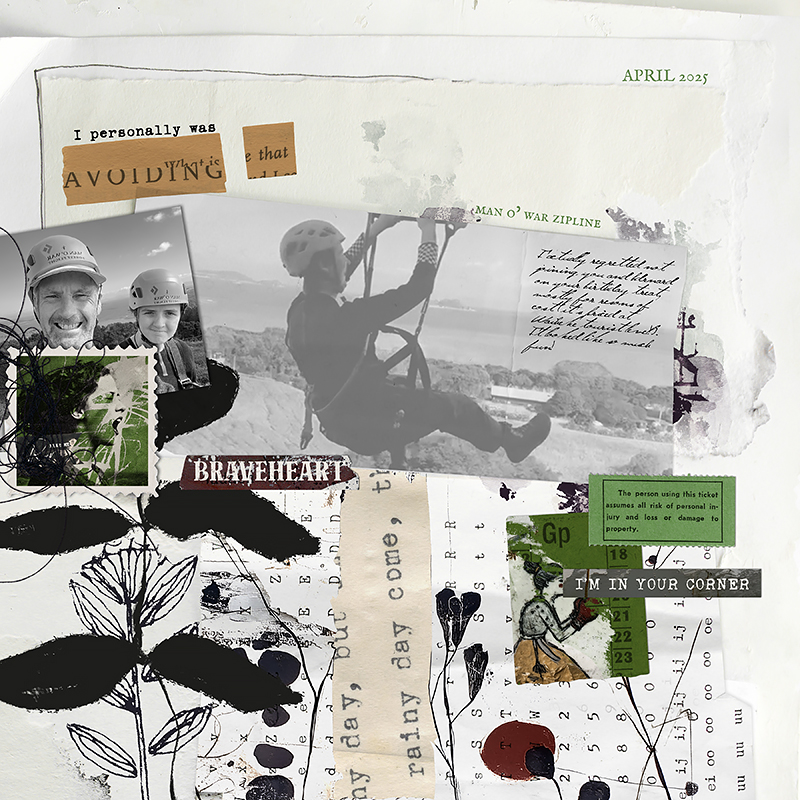 Hear My Voice: 35 - Fighting | Digital Scrapbooking Kit - Image 11