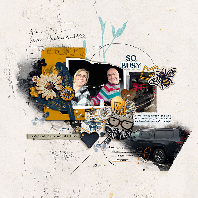 Hear My Voice: 39 Planning | Digital Scrapbooking Kit - Image 7