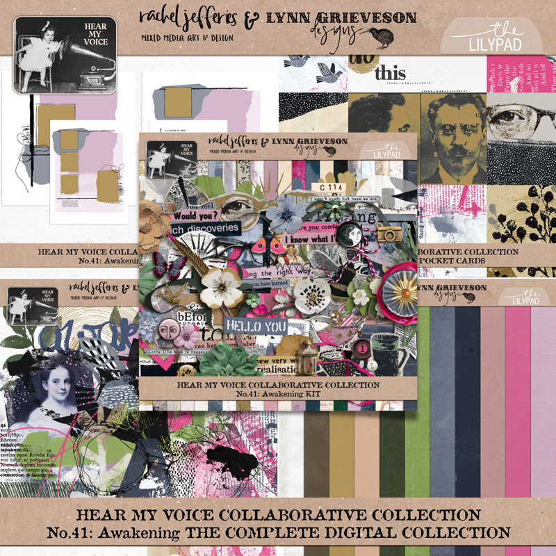 Hear My Voice: 41 - Awakening | The Complete Digital Scrapbooking Collection