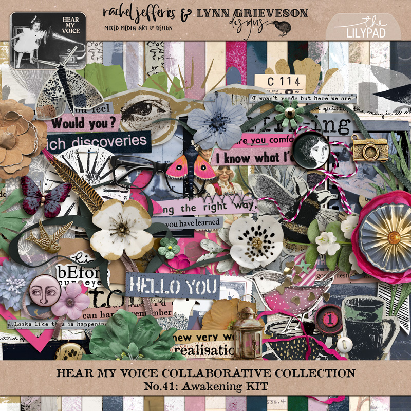Hear My Voice: 41 - Awakening | Digital Scrapbooking Kit
