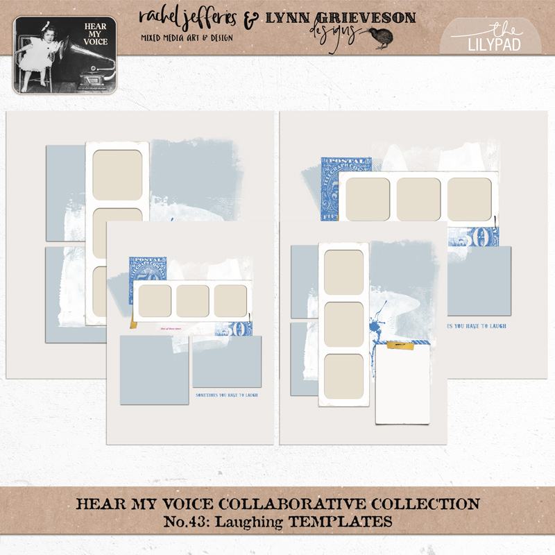 Hear My Voice: 43 - Laughing | Template Duo by Lynn Grieveson & Rachel Jefferies