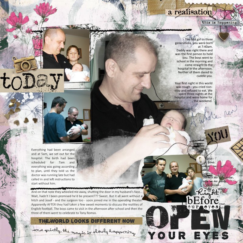 Hear My Voice: 41 - Awakening | Mixed Media Digital Scrapbooking Elements - Image 5