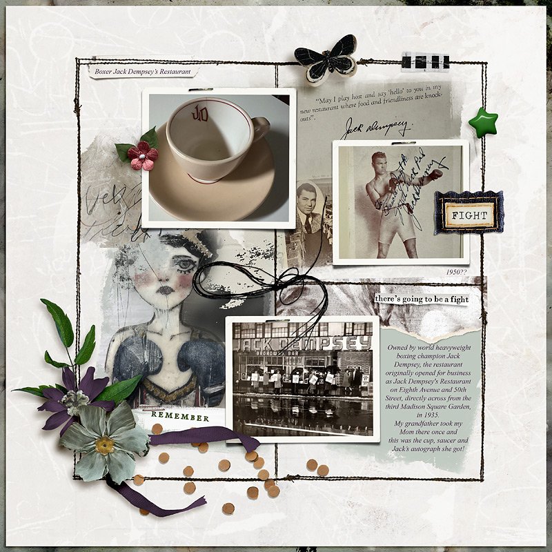 Hear My Voice: 35 - Fighting | Digital Scrapbooking Kit - Image 8