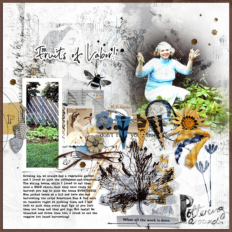 Hear My Voice: 42 - Pottering | Digital Scrapbooking Kit - Image 13