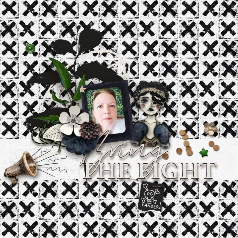 Hear My Voice: 35 - Fighting | Digital Scrapbooking Kit - Image 15