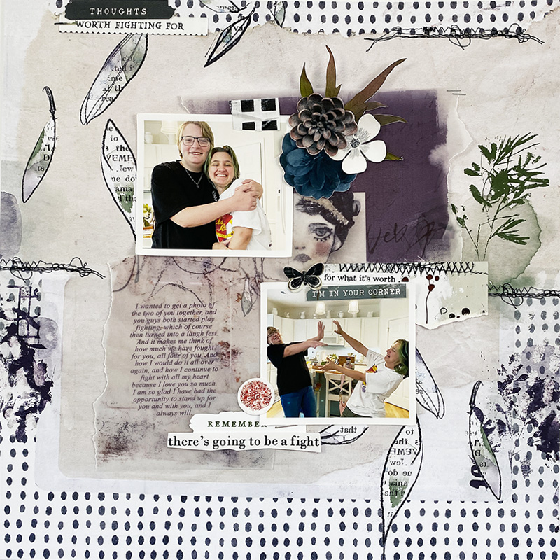 Hear My Voice: 35 - Fighting | Digital Scrapbooking Kit - Image 16