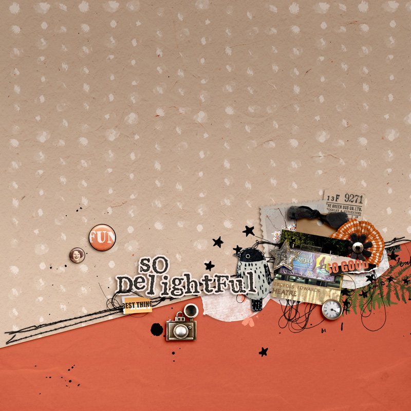 Hear My Voice: 37 – Delighting | Digital Scrapbooking Background Papers - Image 4