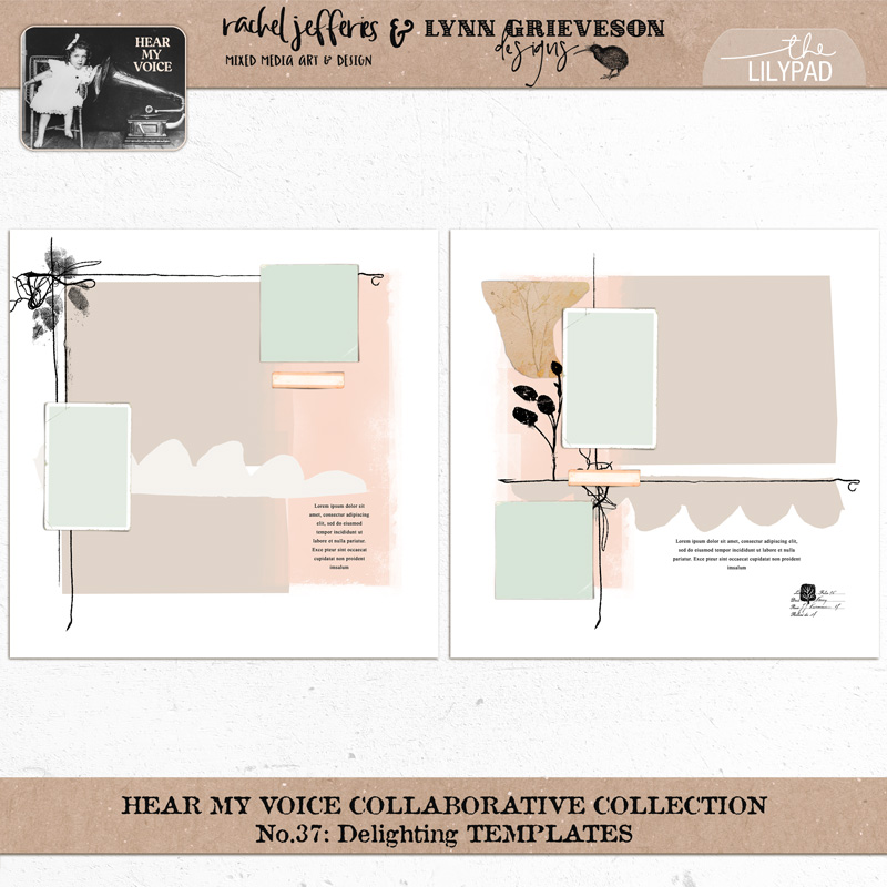 Hear My Voice: 37 - Delighting | Template Duo - Image 2
