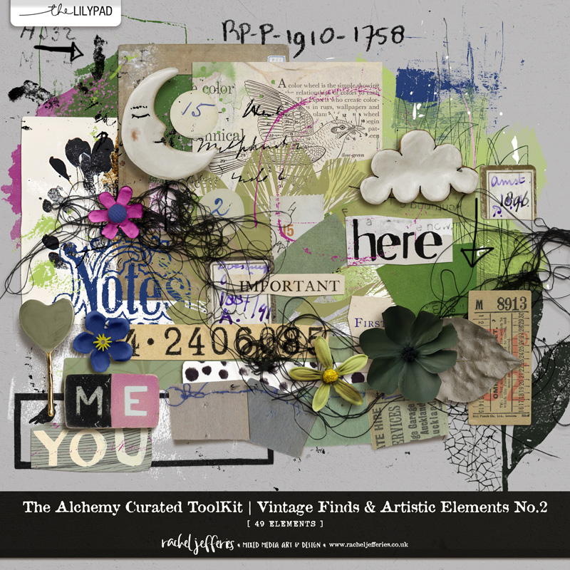 The Alchemy Curated ToolKit | Vintage Finds & Artistic Elements No.2