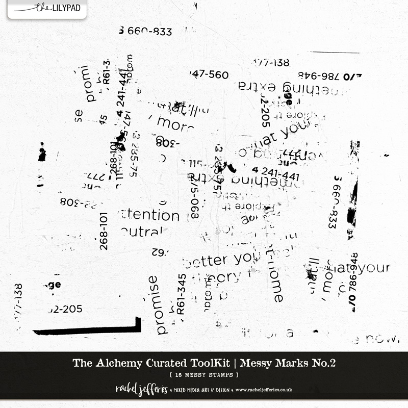 The Alchemy Curated ToolKit | Messy Marks No.2
