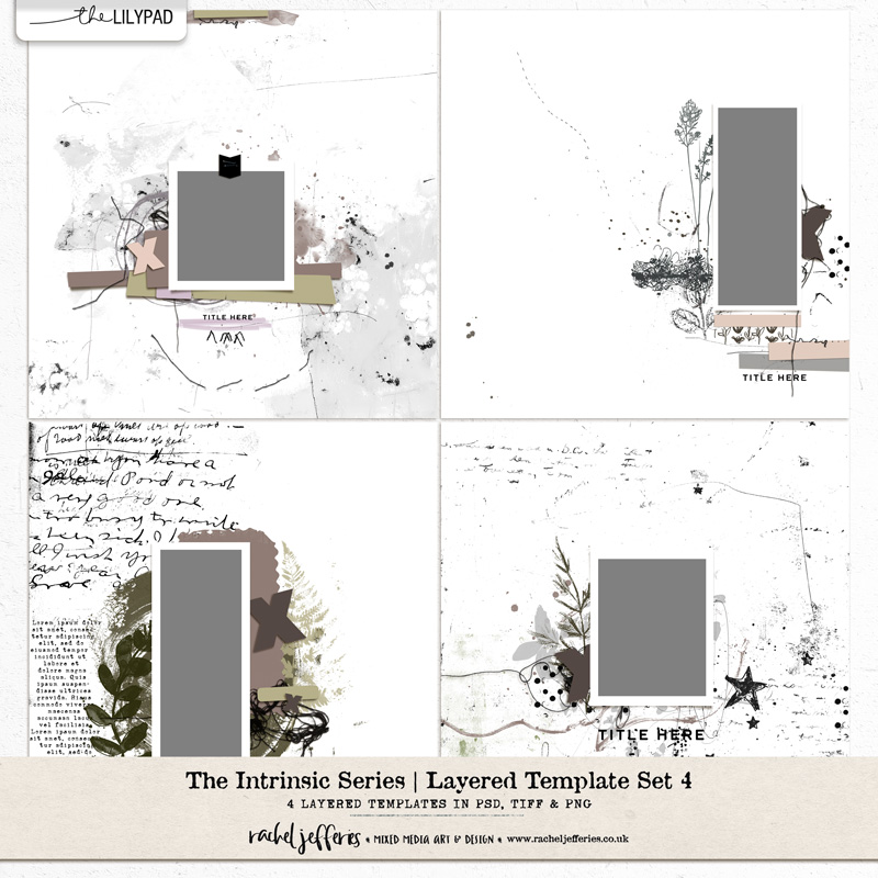 The Intrinsic Series | Layered Template Set 4
