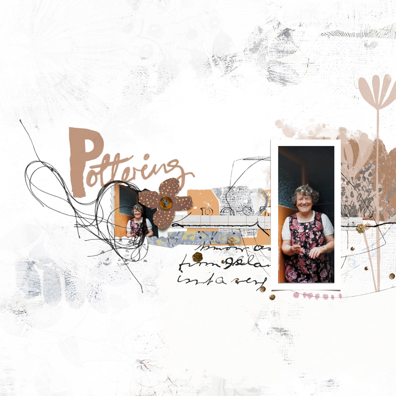 Hear My Voice: 42 - Pottering | Digital Scrapbooking Kit - Image 11