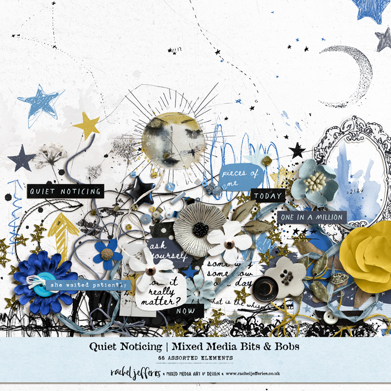 Quiet Noticing | Mixed Media Bits & Bobs