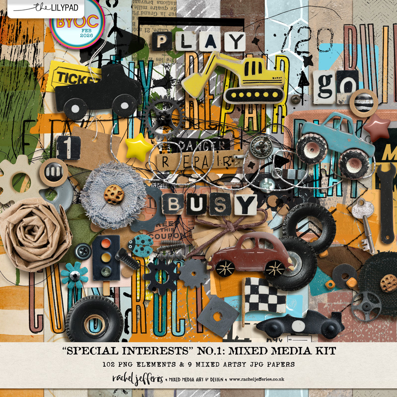 Special Interests No.1 - Mixed Media Kit