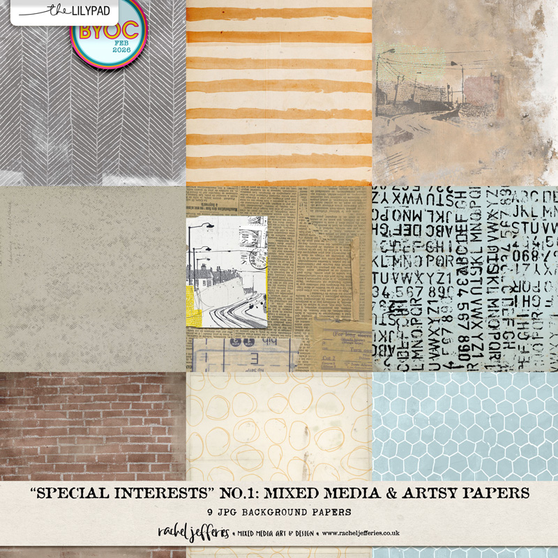 Special Interests No.1 - Mixed Media & Artsy Papers