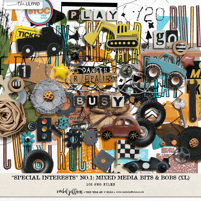 Special Interests No.1 - Mixed Media Bits & Bobs (XL)