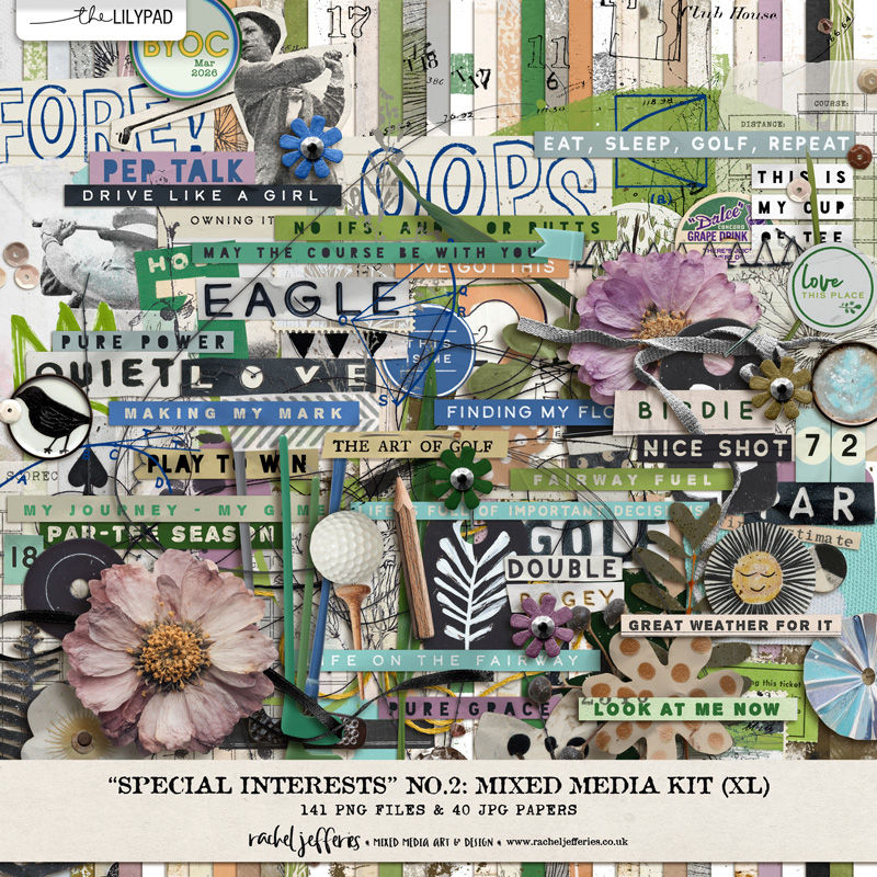 Special Interests No.2 - Mixed Media Kit (XL)