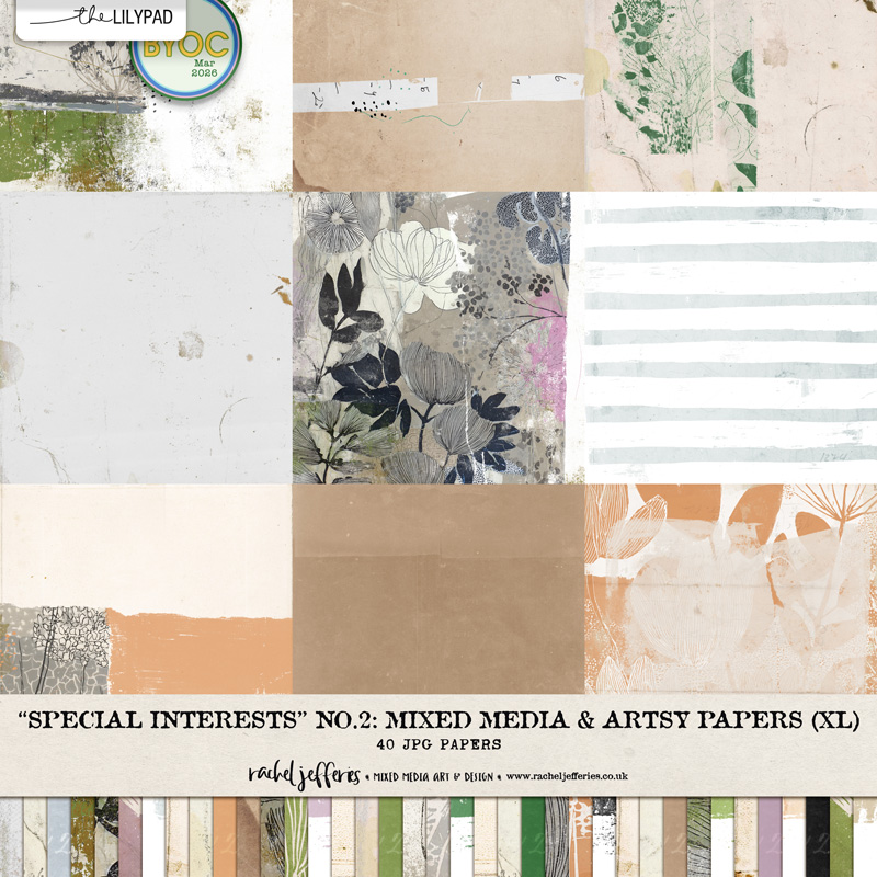 Special Interests No.2 - Mixed Media & Artsy Papers (XL)